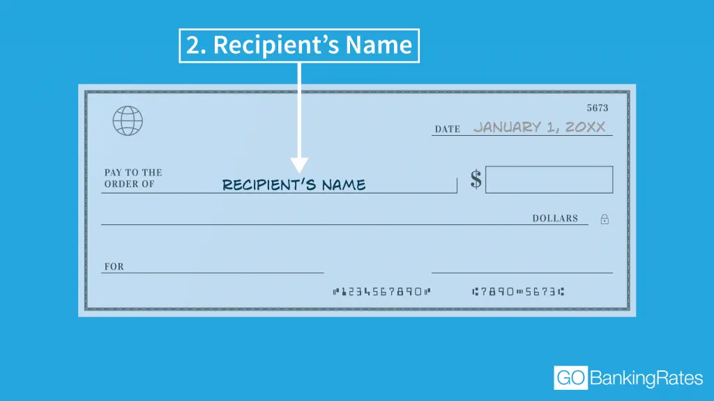 how to write a check