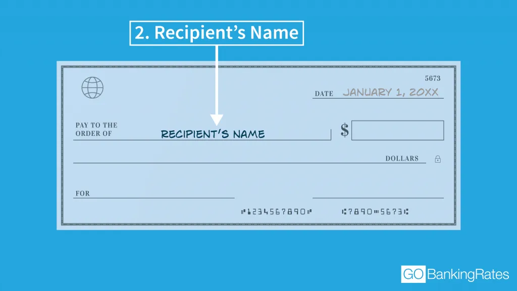 how to write a check