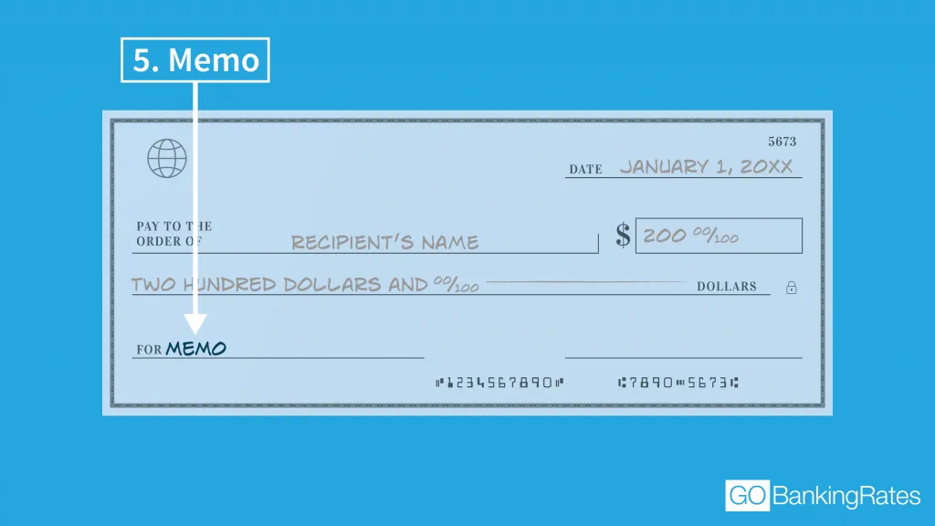 how to write a check