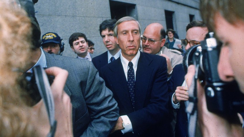 1987 photo of financier Ivan Boesky in New York City