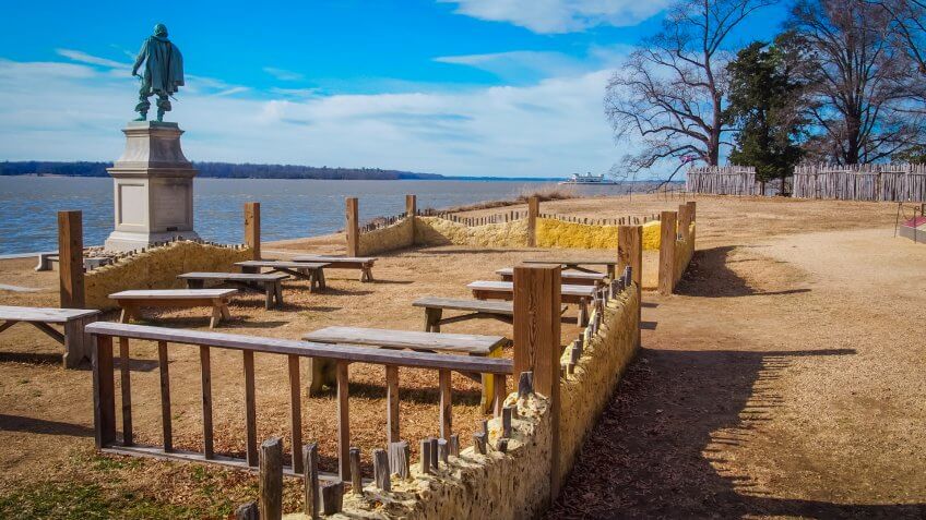 John Smith Statue - Historic Jamestown, VA