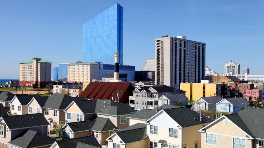 Atlantic City located on the Jersey shore is a resort city on Absecon Island in Atlantic County, New Jersey.
