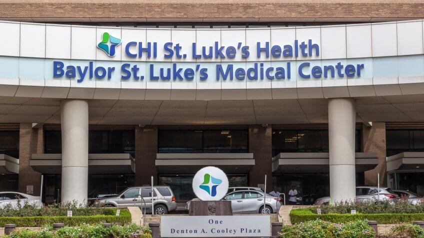 Baylor St Lukes Medical Center hospital in Houston Texas
