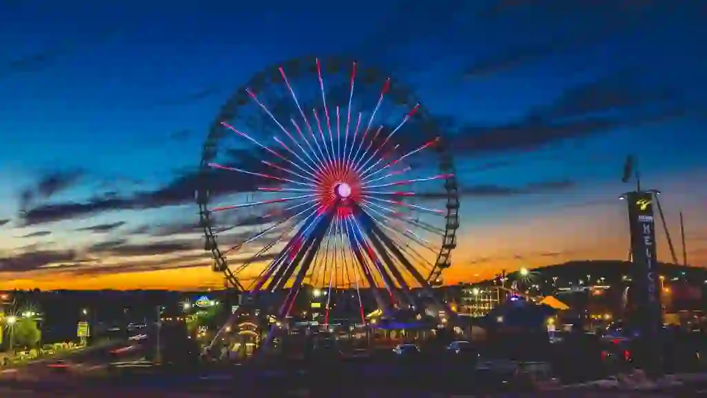 Branson Ferris Wheel in Branson Missouri