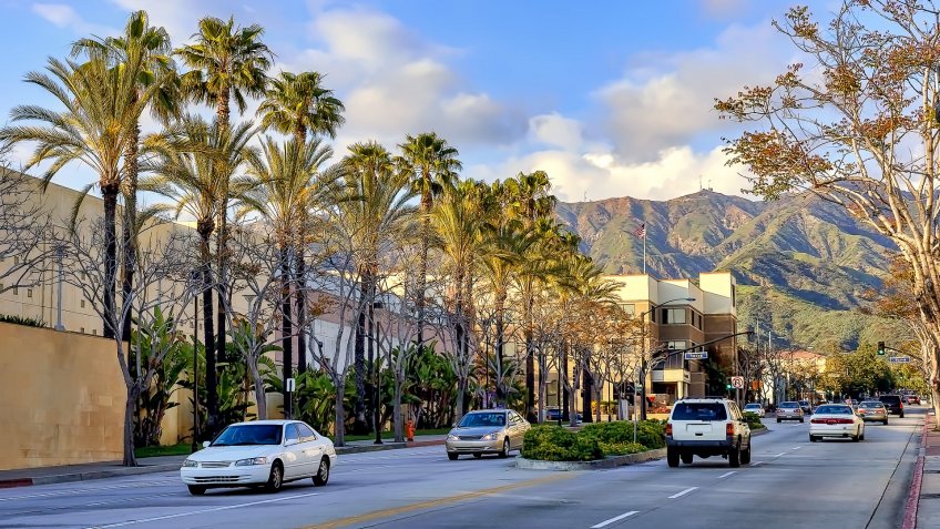 Burbank California best weather