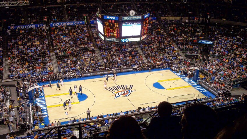 Chesapeake Energy Arena Oklahoma City Thunder
