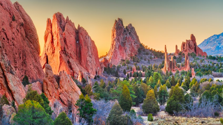 Garden of the Gods, Colorado Springs, Colorado, USA.