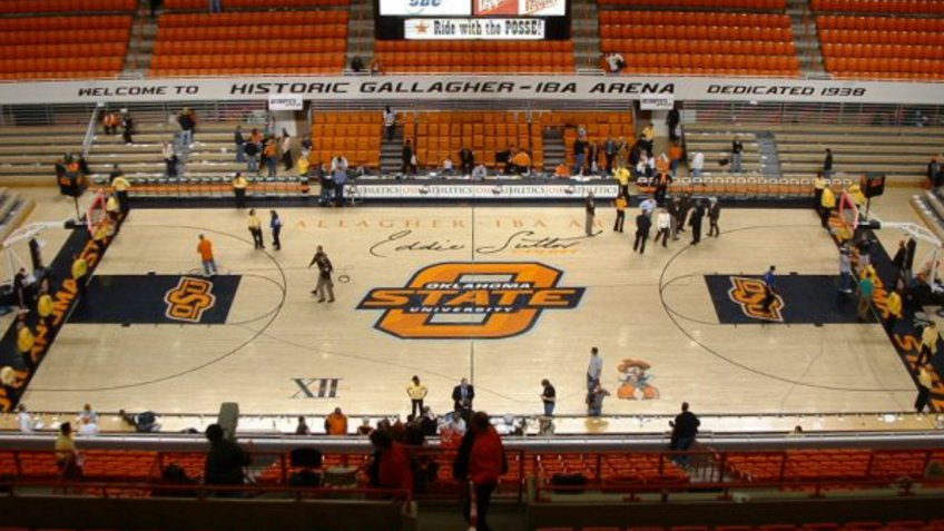 Gallagher Iba Arena Oklahoma NCAA basketball