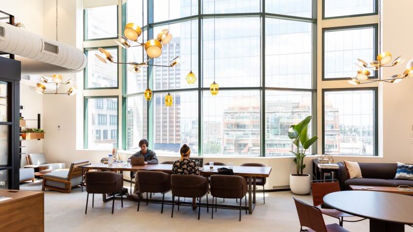 Industrious office in Back Bay
