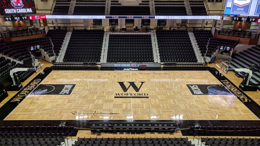 Jerry Richardson Indoor Stadium South Carolina NCAA basketball