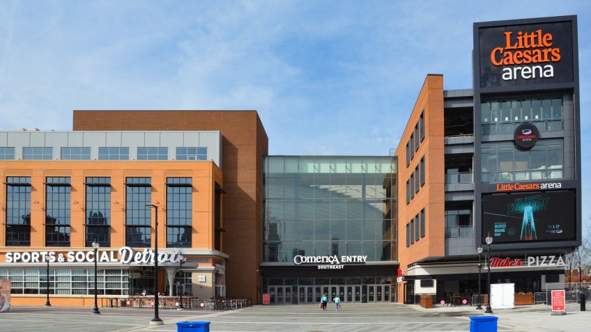Little Caesars Arena Detroit Pistons