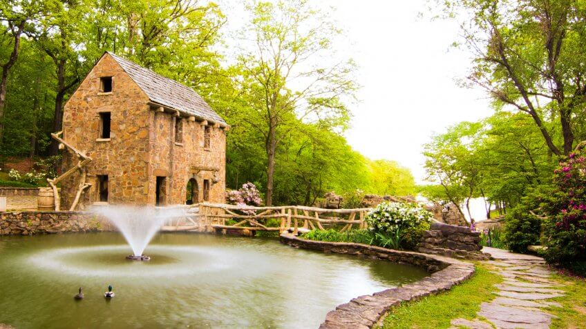 Old Mill in North Little Rock Arkansas - Image.