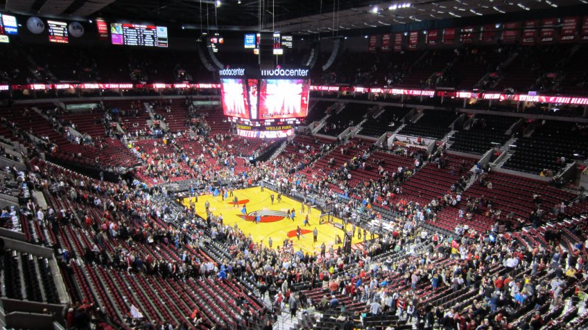 Moda Center Portland Trailblazers