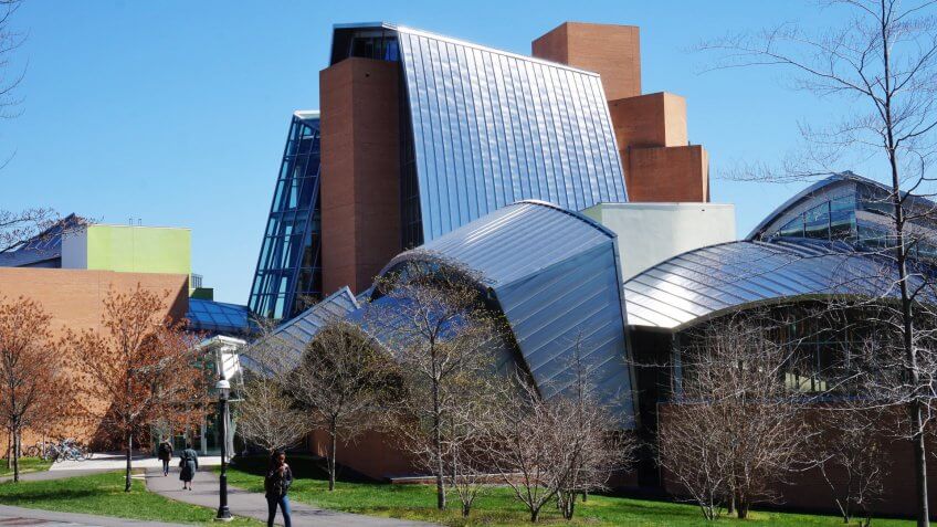 Princeton University Lewis Science LIbrary designed by architect