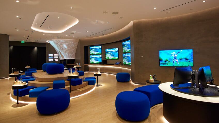 Samsung Experience Store at Roosevelt Field on Long Island New York