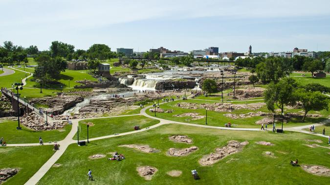 Sioux Falls South Dakota Falls Park