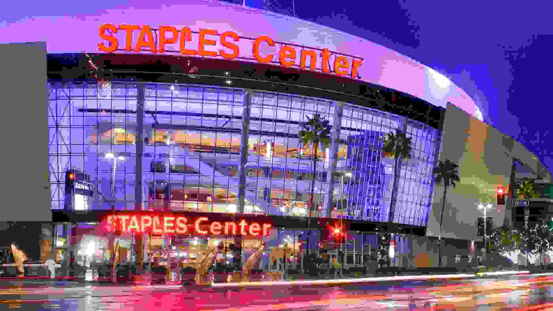 Staples Center Los Angeles Lakers Clippers stadium