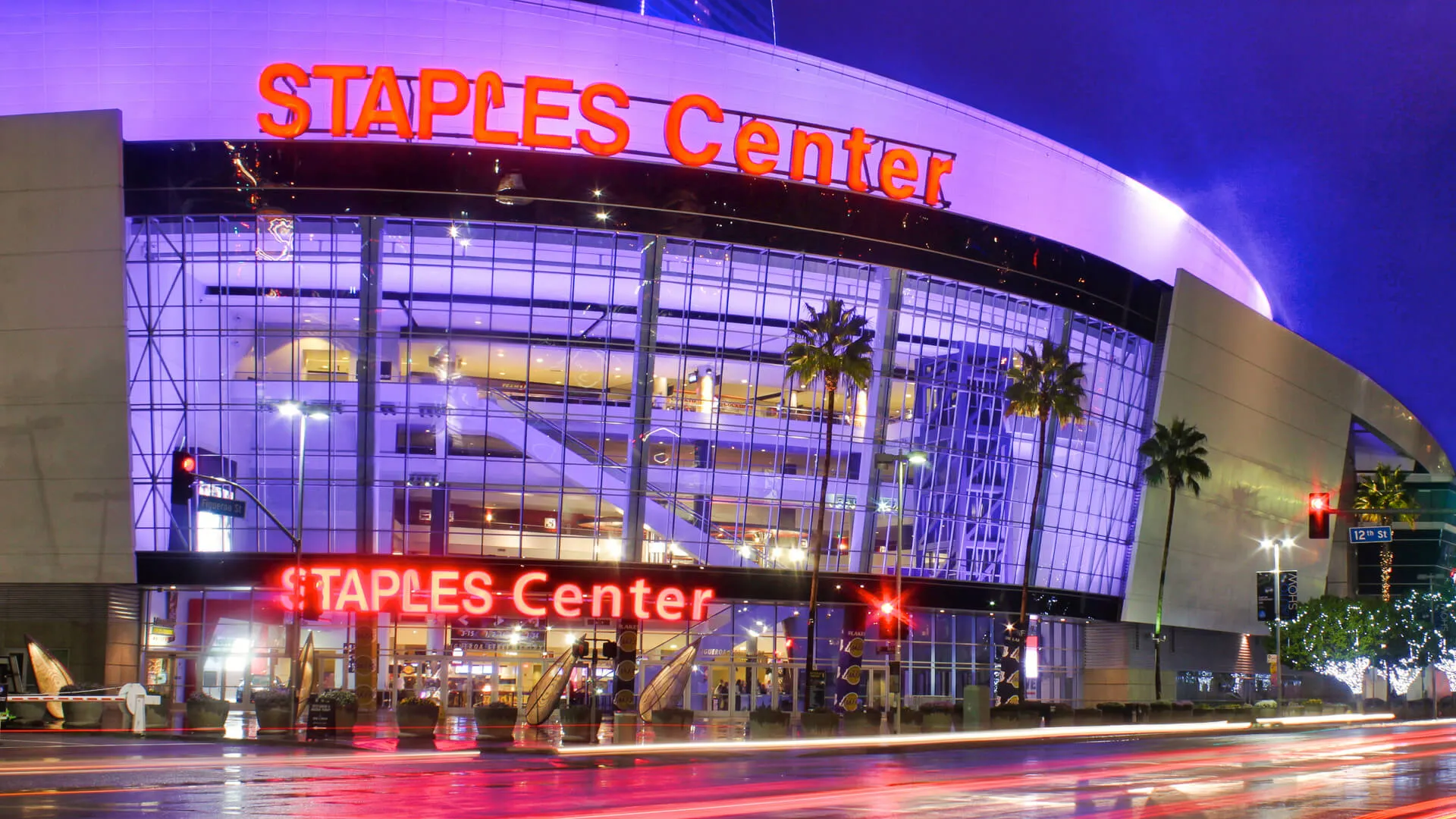 Staples Center Los Angeles Lakers Clippers stadium