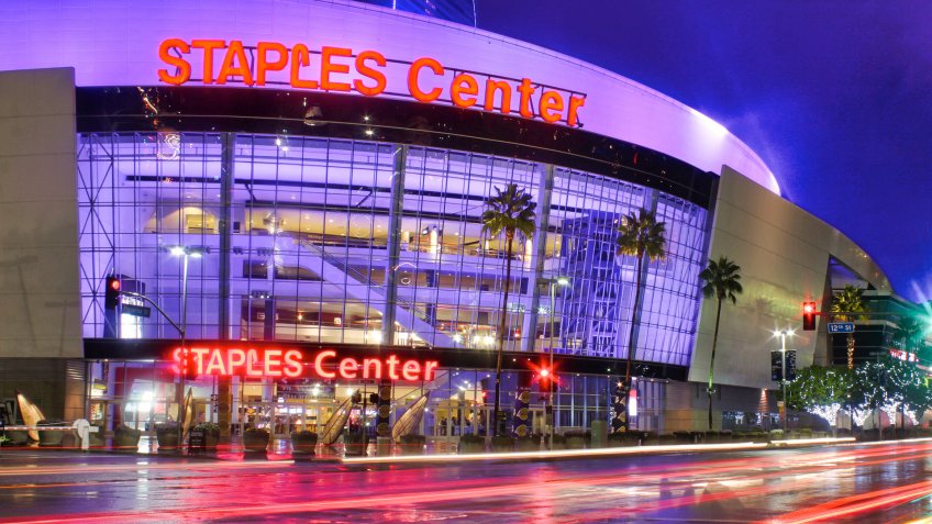 Staples Center Los Angeles Lakers