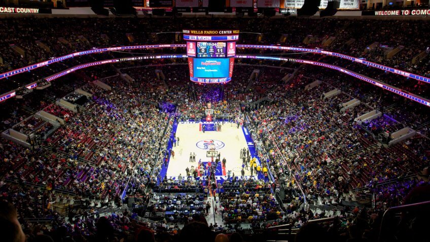Wells Fargo Center Philadelphia 76ers
