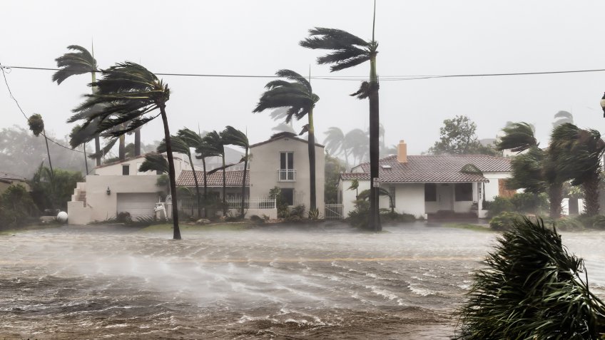 hurricane Irma in Fort Lauderdale Florida climate change