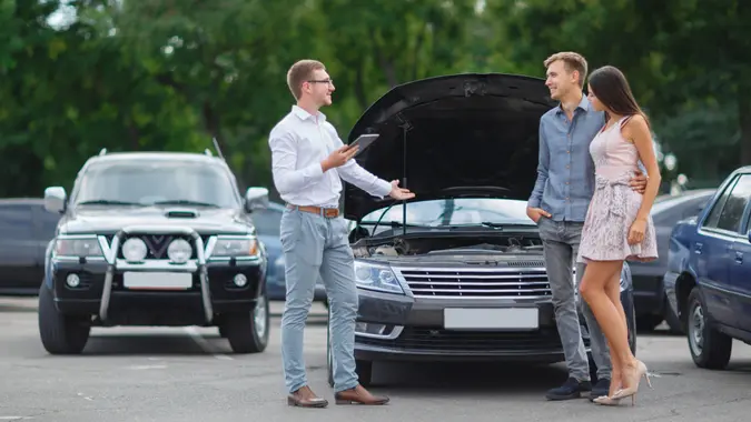 used car dealership