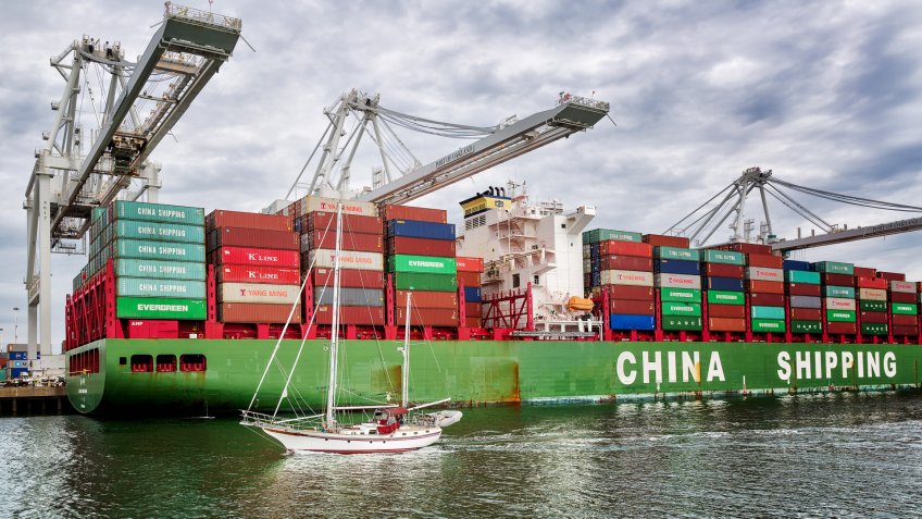 China shipping container