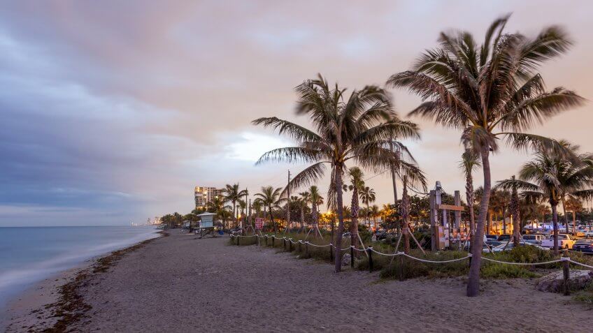 Hollywood Florida beach