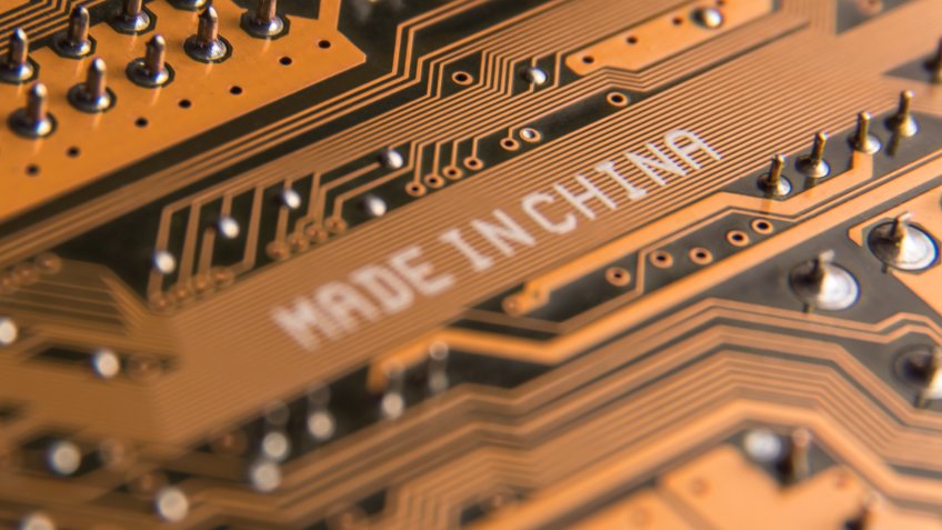 Made in China computer chip manufacturing