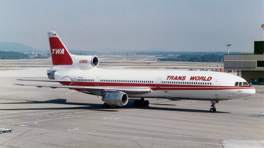 Trans World Airlines TWA airplane