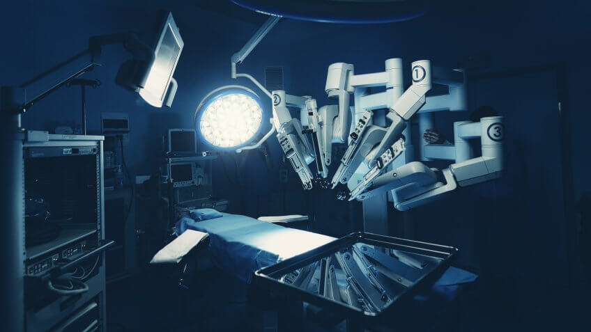da Vinci surgical equipment