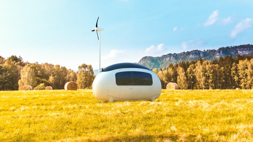 Ecocapsule self-sustainable microhome