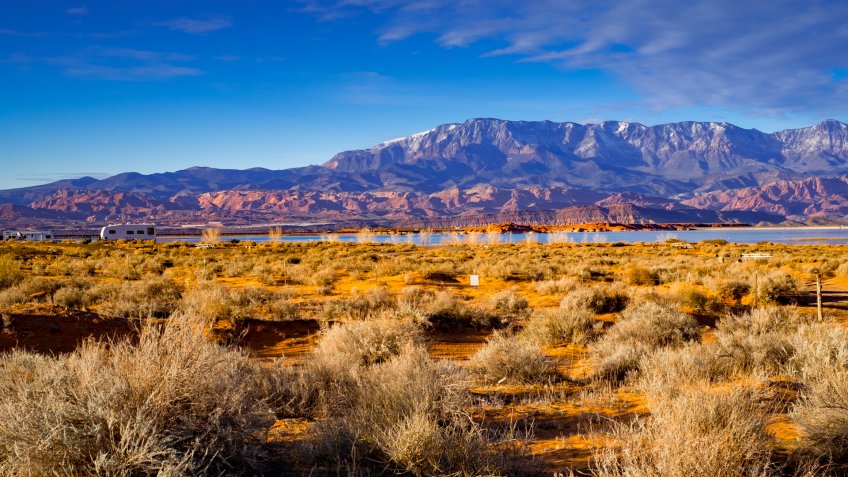 Sand Hollow State Park, Hurricane county, Utah, United States of America.