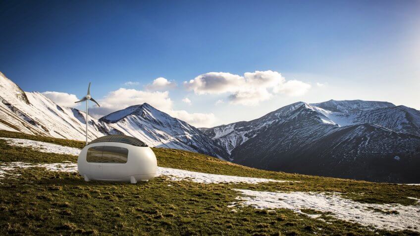 Ecocapsule self-sustainable microhome