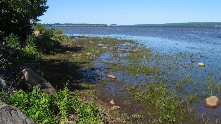Mandatory Credit: Photo by John Flesher/AP/Shutterstock (6368884a)Is Lake Superior's Keweenaw Bay from Baraga, Mich.
