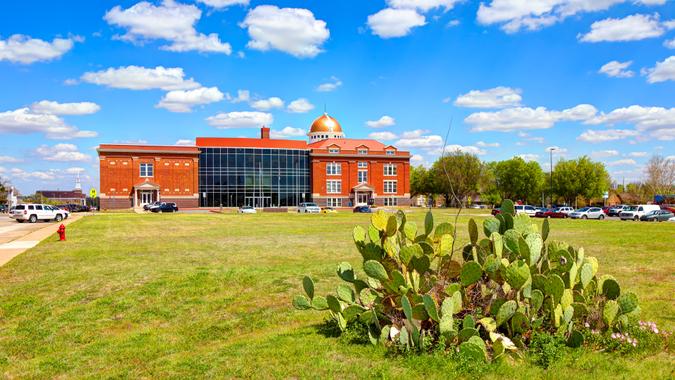 The city of Lawton is the county seat of Comanche County, in the State of Oklahoma.