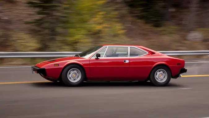 Mandatory Credit: Photo by Martyn Goddard/Shutterstock (4300986ii)Dino Ferrari 308 GTB 1975Motor.