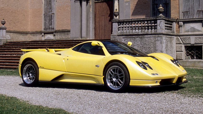 Mandatory Credit: Photo by Martyn Goddard/Shutterstock (1167744a)Pagani Zonda C12S 2002VariousSimilar to the car crashed while on a test drive in UK.