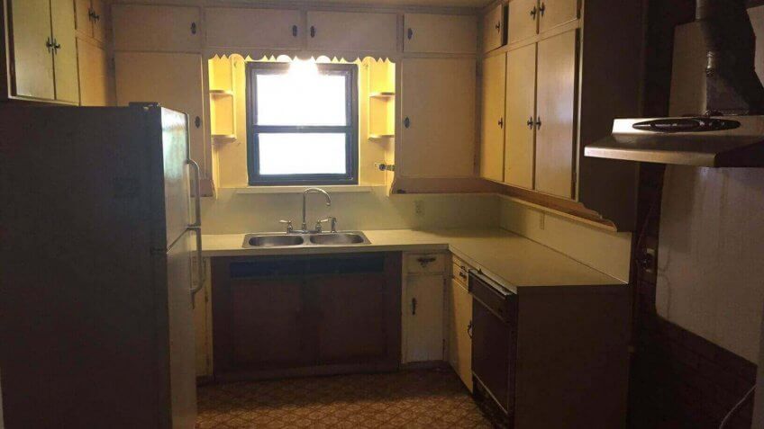 home flip before kitchen renovation