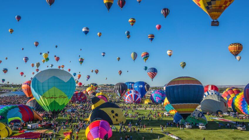 Albuquerque New Mexico Balloon Fiesta