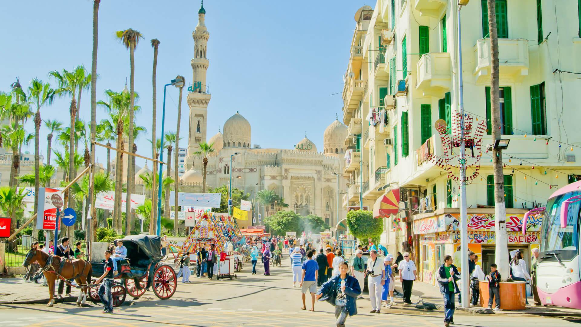 Alexandria Egypt market