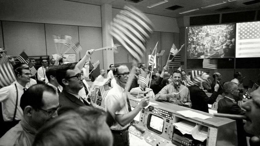 Apollo 11 Mission Operations Control Room