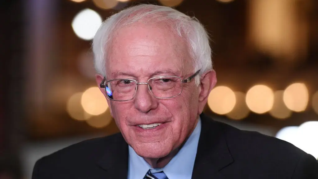 ALL NEW YORK DAILIES OUT Mandatory Credit: Photo by Larry Marano/Shutterstock (10323445dm) Senator Bernie Sanders First Democratic Presidential Debate, Miami, USA - 27 Jun 2019.