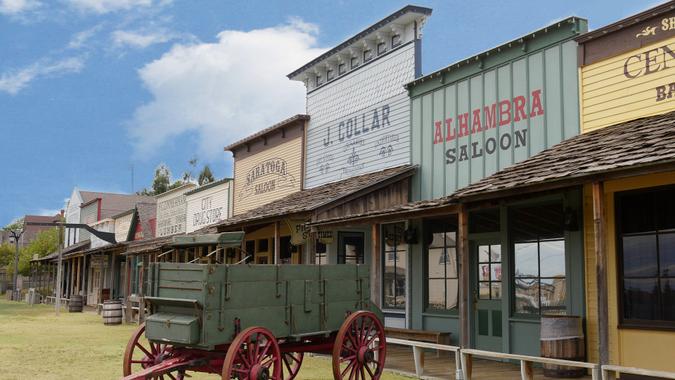 Boot Hill Museum in Dodge City Kansas tourist trap