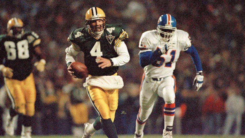 Brett Favre Green Bay Packers highest paid athlete