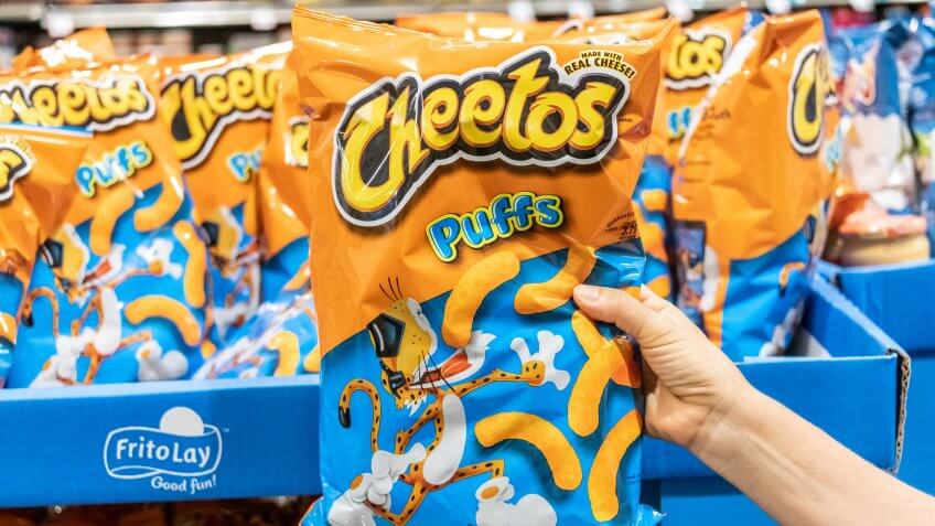 Cheetos puffs