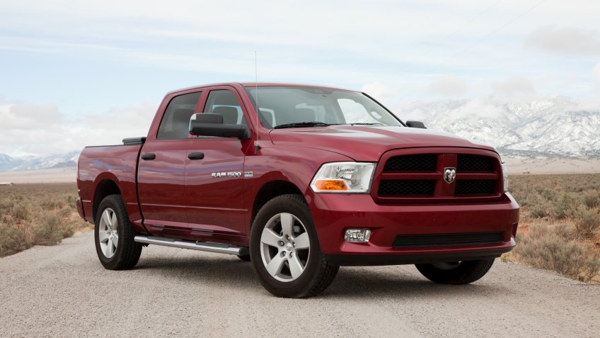 2012, 4x4, DODGE, Desert, Dodge Ram V8, Editorial, Horizontal, Land Vehicle, Low Angle View, Manzano Mountains, Mountain Range, NEW, New Mexico, Outdoors, Photography, Pick-up Truck, Ram, Red, Rural Scene, Southwest USA, Wide-Angle Lens, dark red, hemi, mountain, nature, nobody, snow, spring