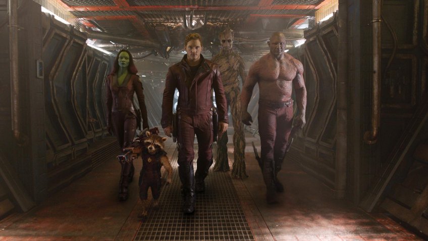 Guardians of the Galaxy blockbuster movie