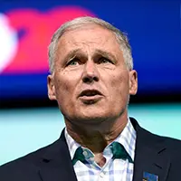 Mandatory Credit: Photo by David J Phillip/AP/Shutterstock (10328842c) Democratic presidential candidate Washington Gov.
