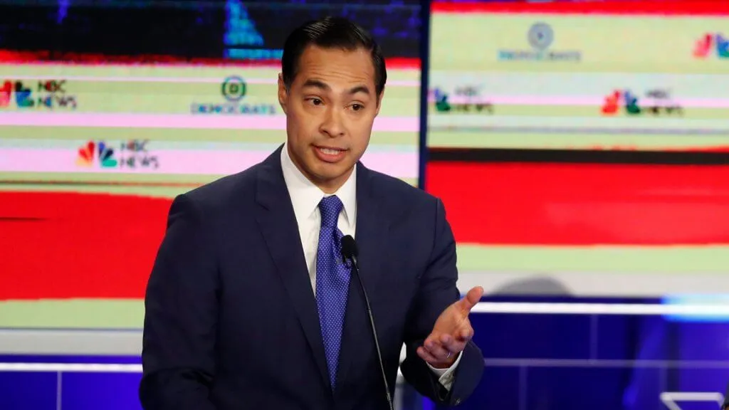 Mandatory Credit: Photo by Wilfredo Lee/AP/Shutterstock (10321970m)Democratic presidential candidate former Housing Sec.
